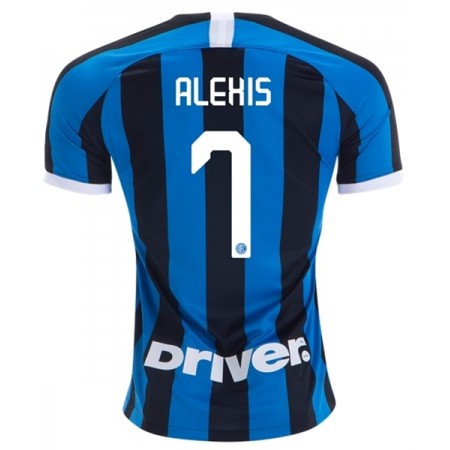 Billiga Fotbollströjor Inter Milan ALEXIS 7 Hjemma tröja 2019/20 Kortärmad